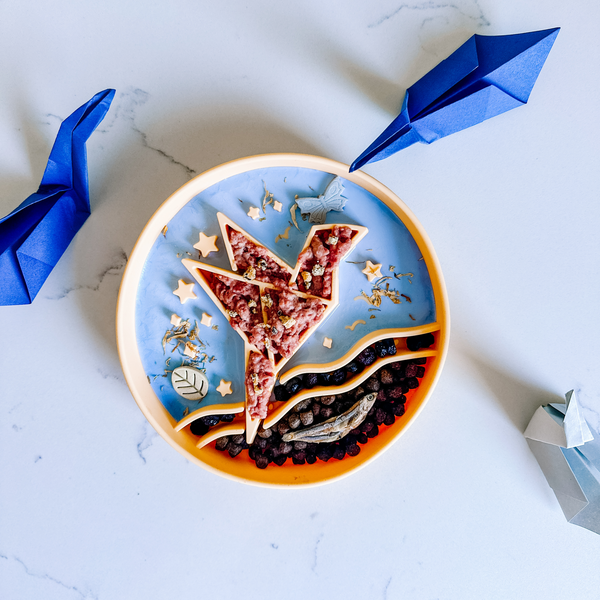 Signature Origami Slow Feeder Yellow