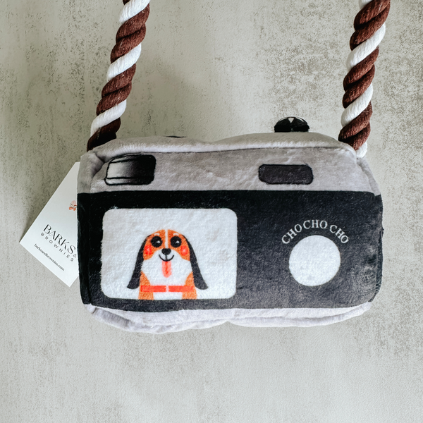 Camera Squeaky Dog Toy
