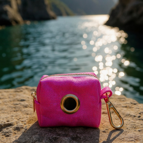 Waste Bags Dispenser Pink