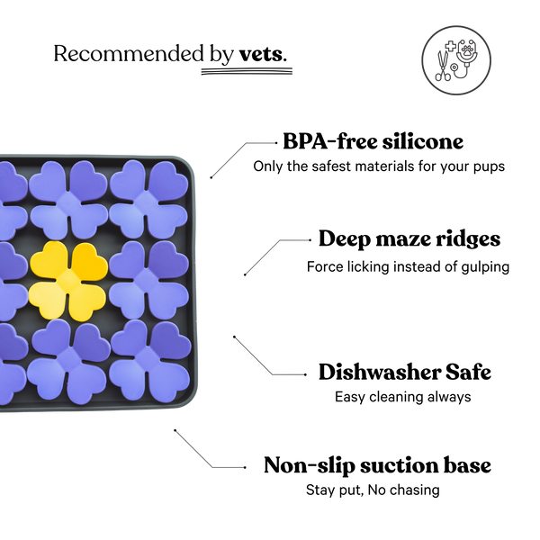 Snuffle Mat | Square | Purple