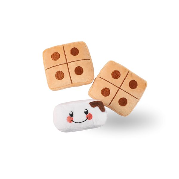 Squeaky Dog Toy | Smores
