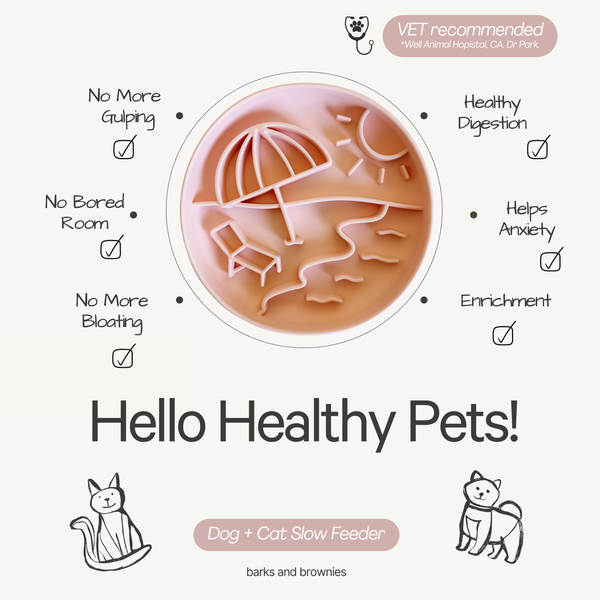 Pink Beach Slow Feeder