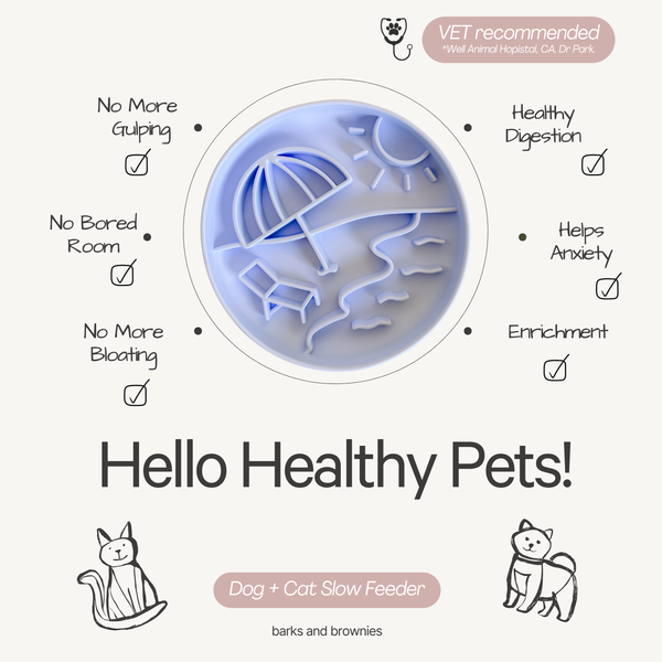 Purple Beach Slow Feeder