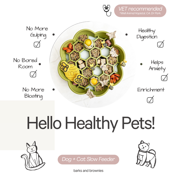 Daisy Slow Feeder - Grass