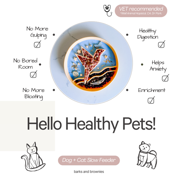 Signature Origami Slow Feeder Yellow