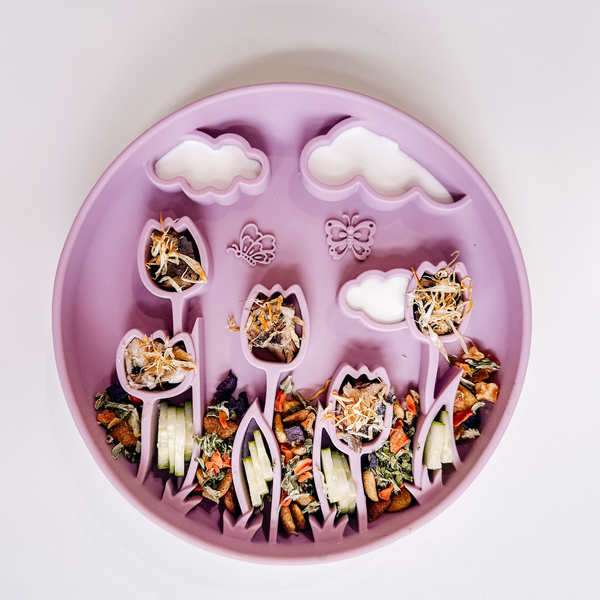 Tulip Slow Feeder Plum