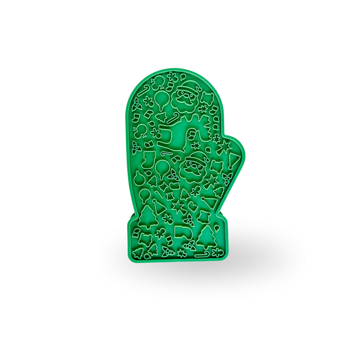 Mitten 2-in-1 Slowfeeder + Lickmat | Holly Green