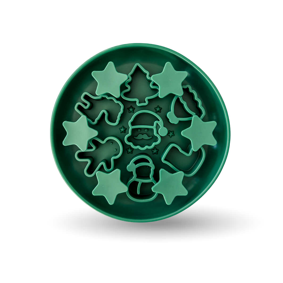 Gingerbread Man Slow Feeder - Green