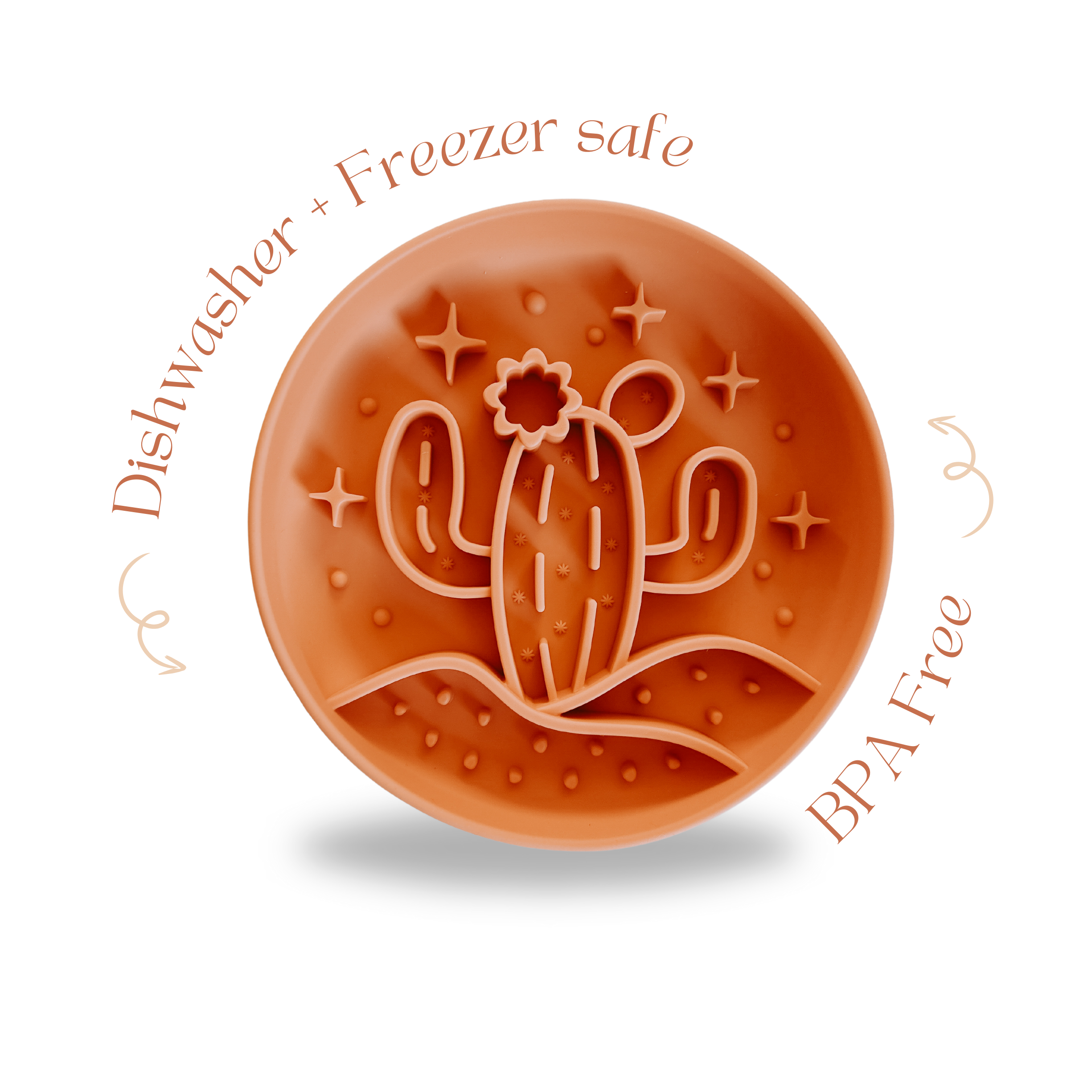 Cactus Slow Feeder Tangerine