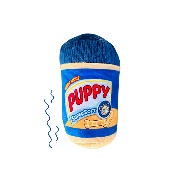 Squeaky Dog Toy | Peanut Butter