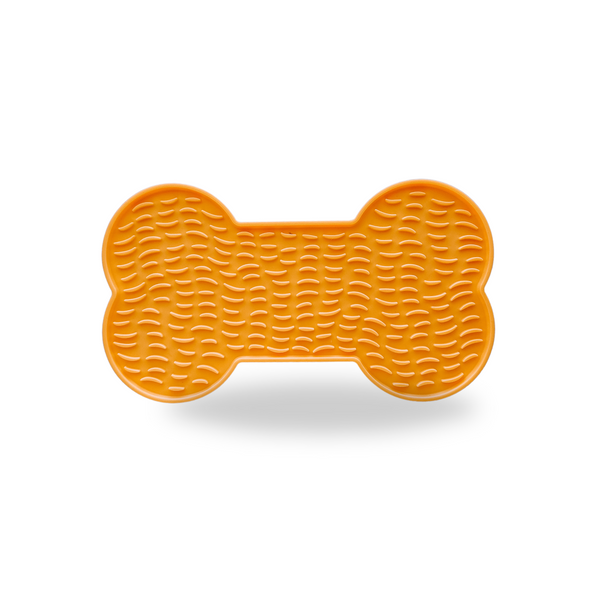 Bone Lick Mat – Orange