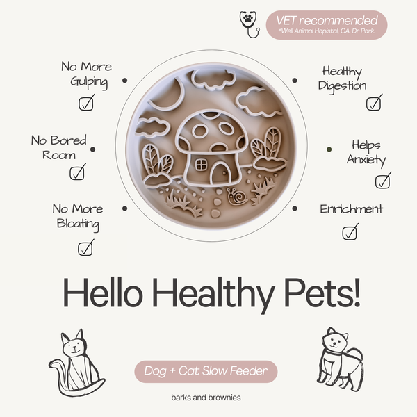 Cloud Mushroom Slow Feeder