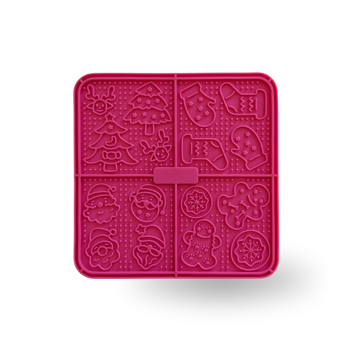 Christmas Lick Mat | Berry Pink