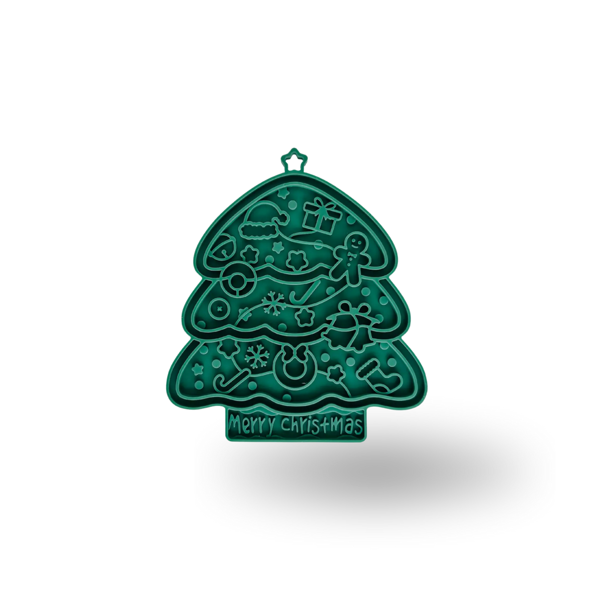 Christmas Tree Lick Mat | Evergreen