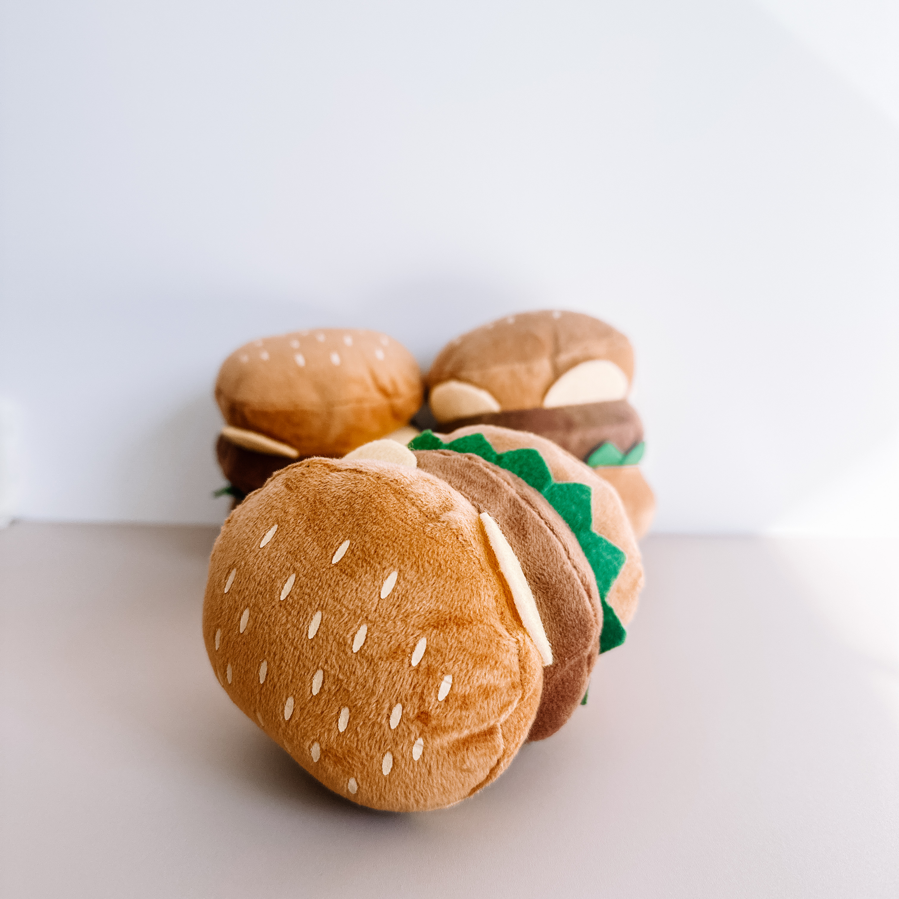 Cheeseburger  Dog Toy