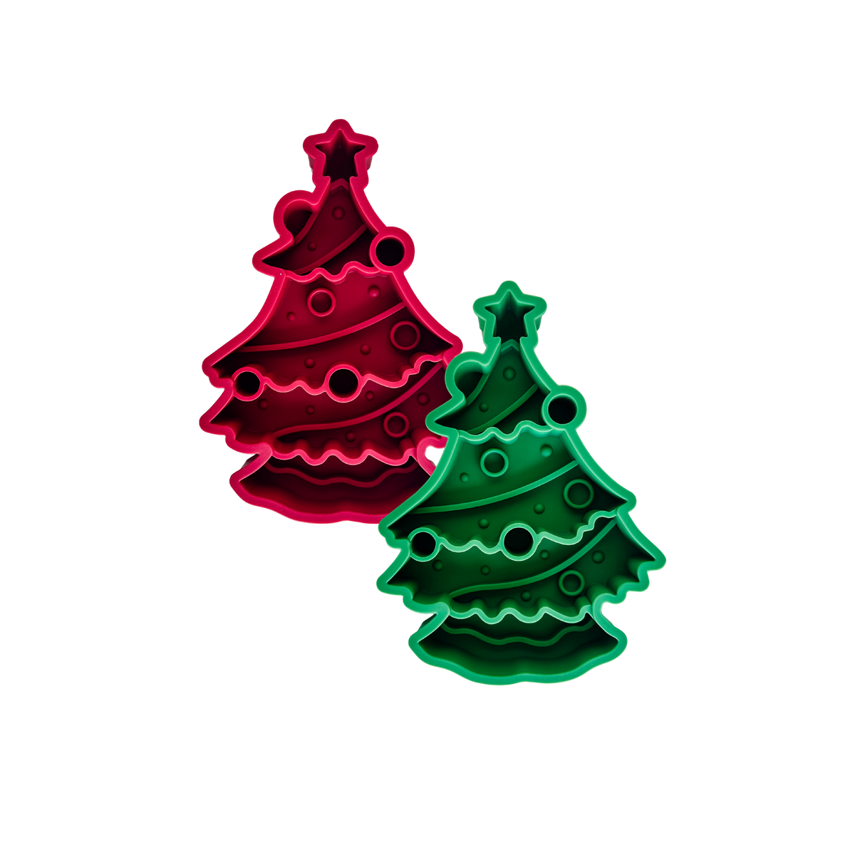 Christmas Trees Slow Feeders + Lick Mats | Bundle