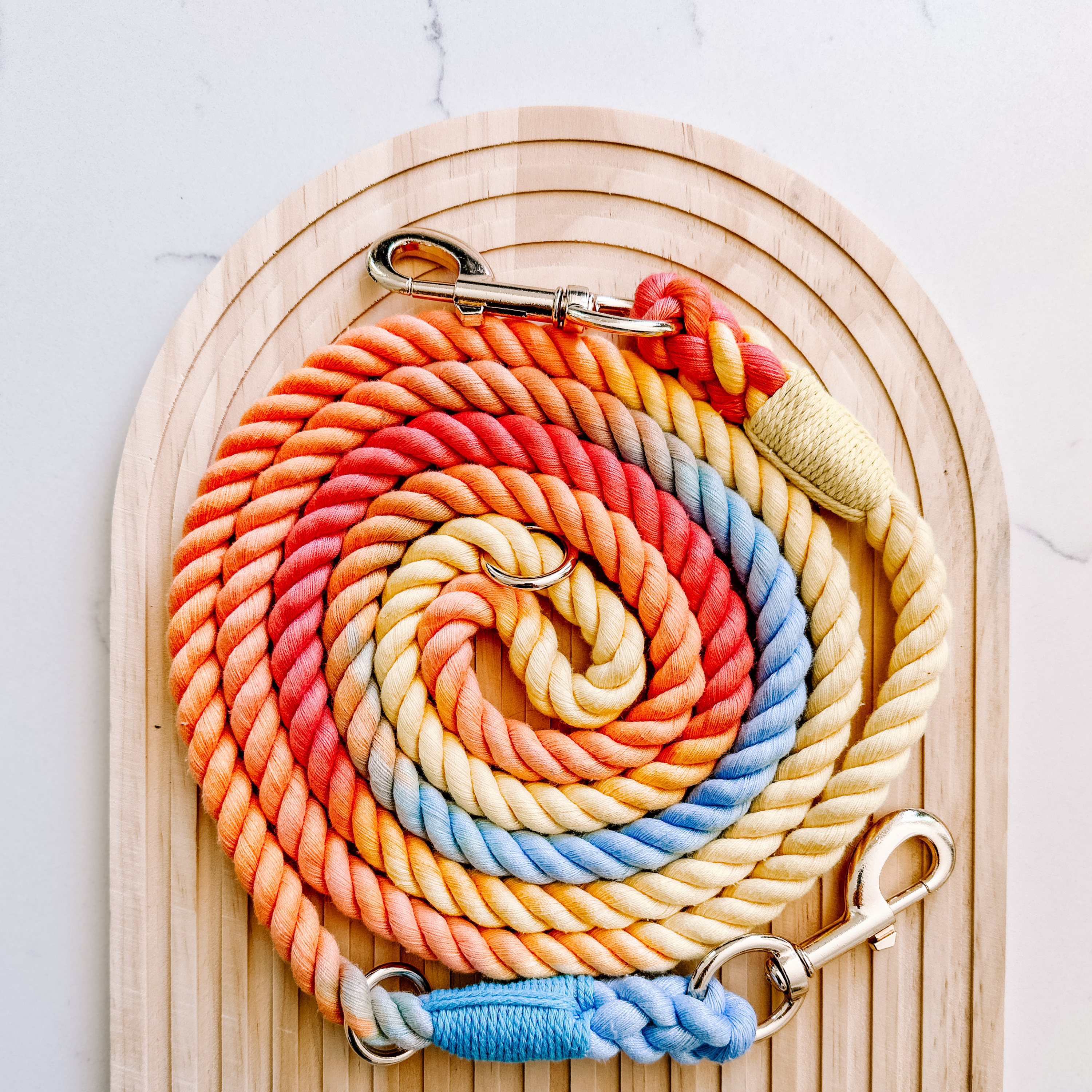 Hands-Free Leash Rainbow