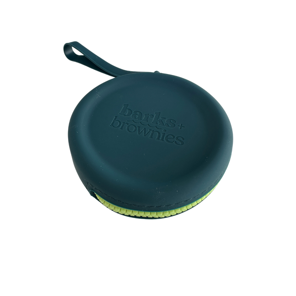 Silicon Treat Pouch - Forest Green