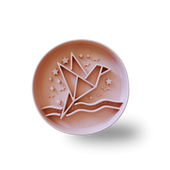 Signature Origami Slow Feeder Blush